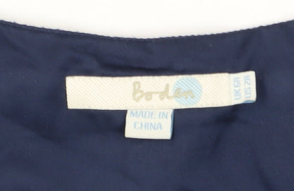 Boden Women's Blue Shift Dress Size 6, Knee Length