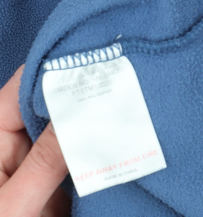 Mens UK Size L Peter Storm Blue 1/4 Zip Sweatshirt