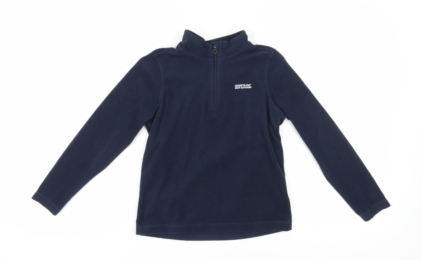 Regatta Boys Blue Fleece 1/4 Zip Sweatshirt 11-12 Years