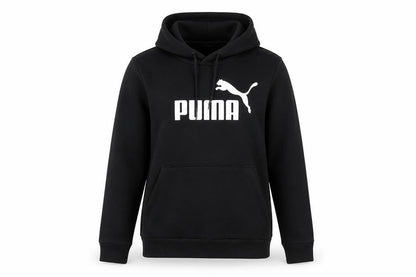 Unisex Adults UK Size 10 PUMA Black Pullover Hoodie