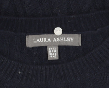 Laura Ashley Women's Black Jumper Dress Size 12