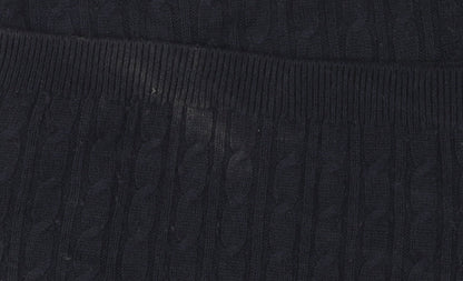 Laura Ashley Women's Black Jumper Dress Size 12