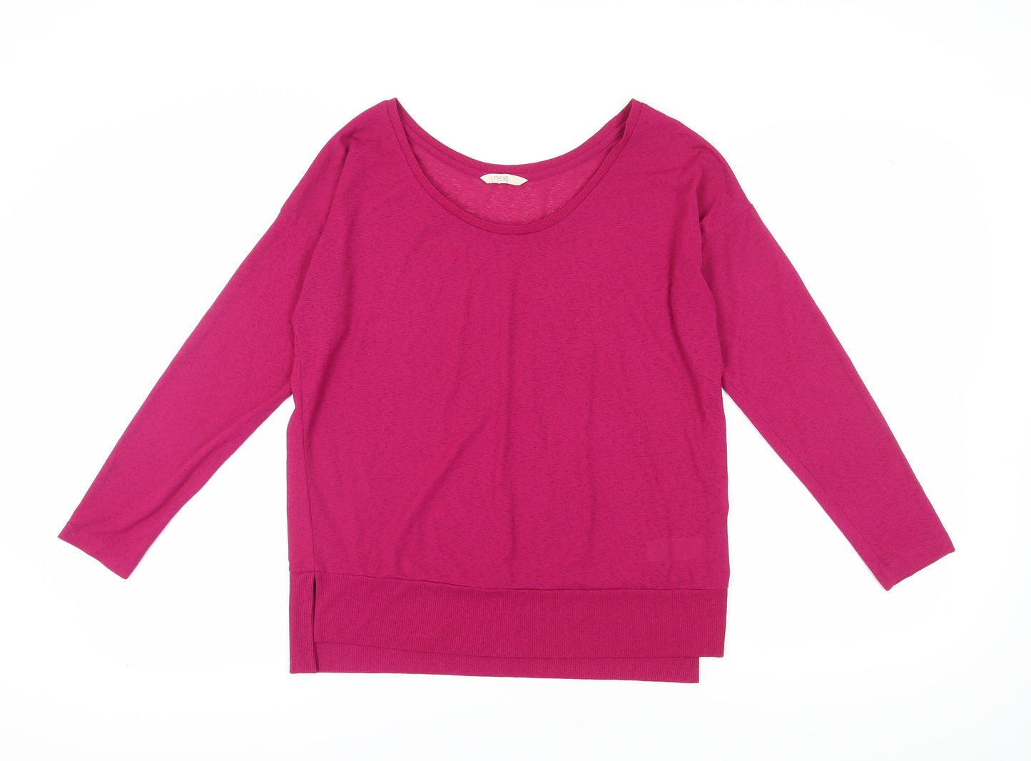 Womens UK Size 12 NEXT Pink Basic T-Shirt