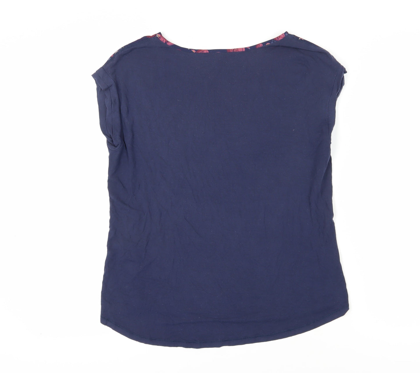 Womens UK Size S Ness Blue  T-Shirt