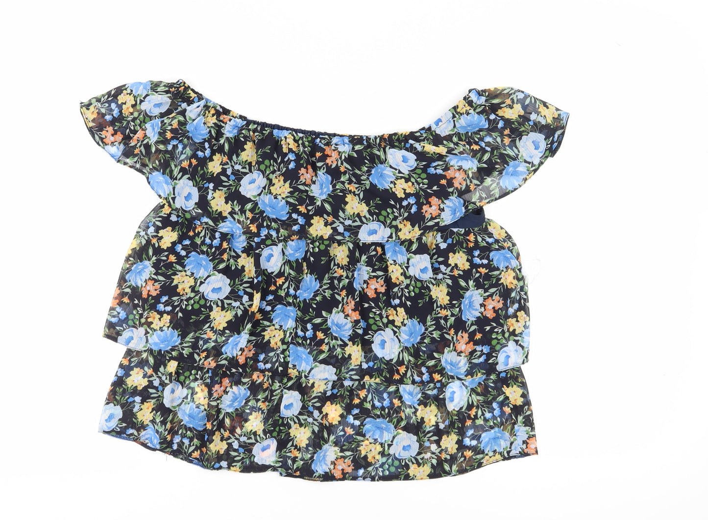 Womens UK Size 12 Dorothy Perkins Multicoloured Tunic Blouse