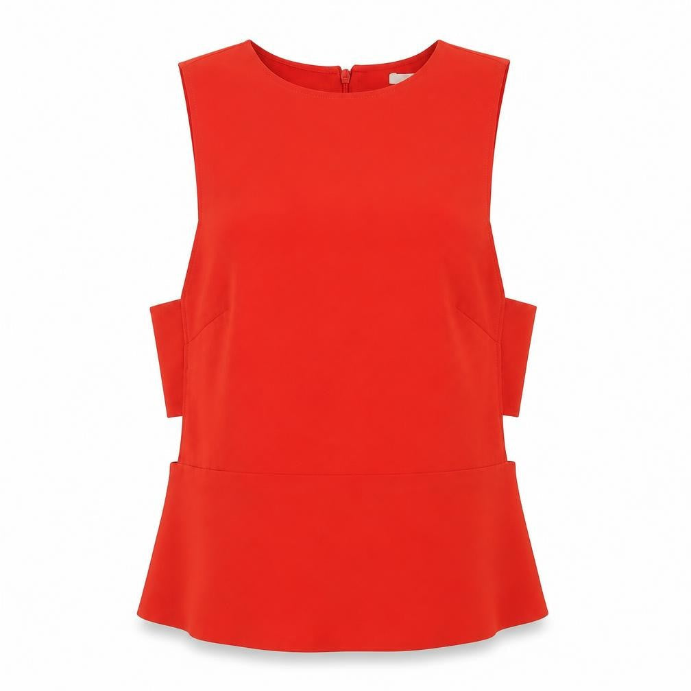 Womens UK Size 10 H&M Red  Blouse