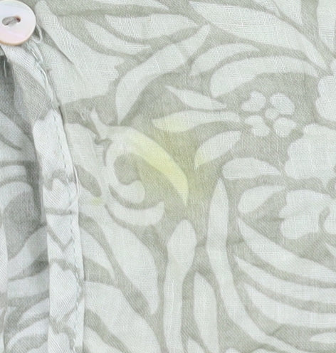 Womens UK Size 18 Monsoon Green Wrap Blouse