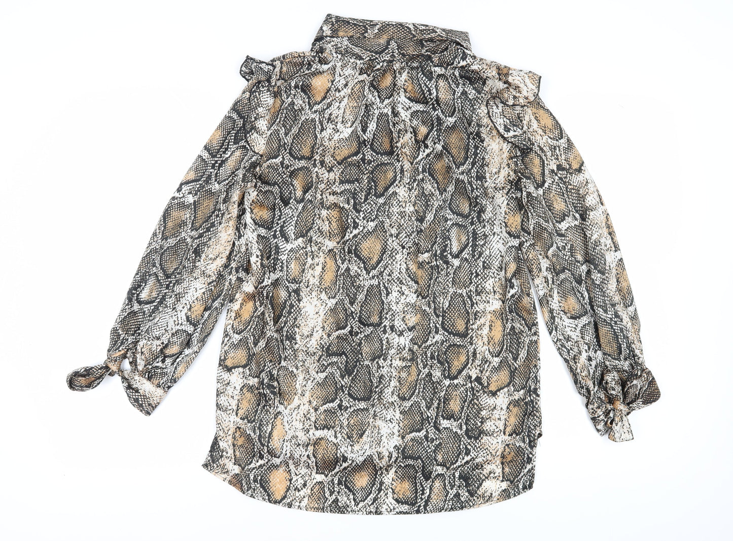 Womens UK Size 2XS Zara Multicoloured  Blouse