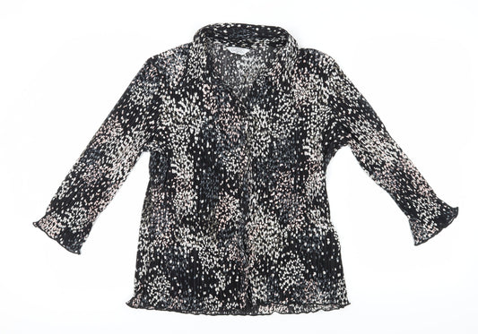 Womens UK Size 16 Classic Black  Blouse