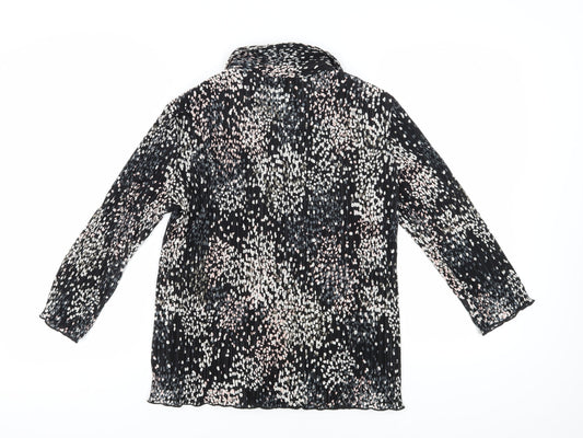 Womens UK Size 16 Classic Black  Blouse
