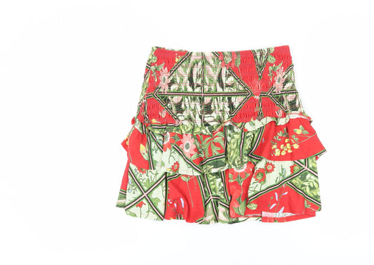 Next Women's Multicoloured Peasant Skirt Size 14