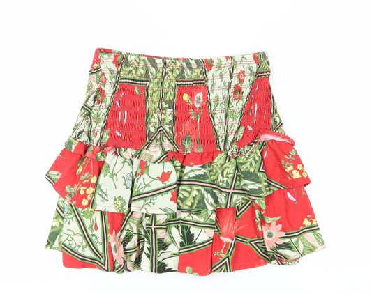 Next Women's Multicoloured Peasant Skirt Size 14