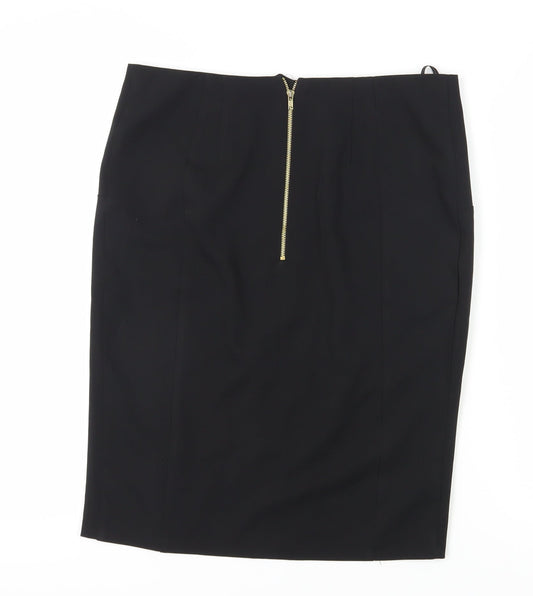 Dorothy Perkins Women's Black Pencil Skirt Size 16