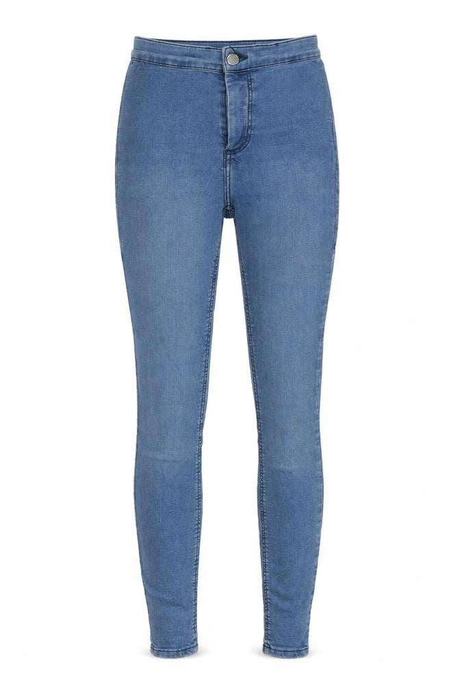 Womens UK Size 8 Topshop Regular Fit Skinny Blue Jeans