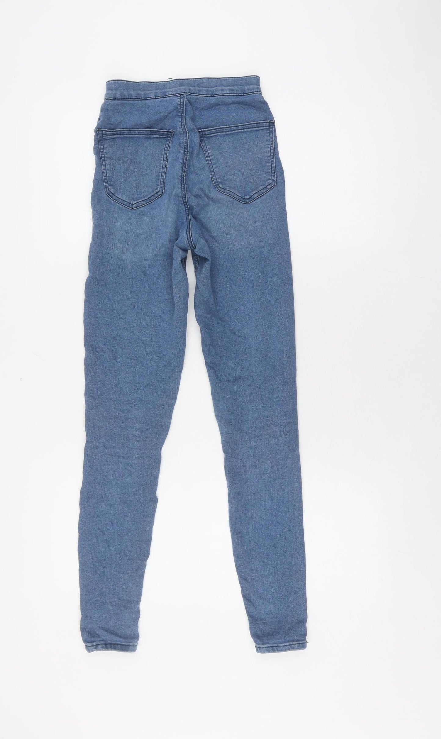 Topshop Women's Blue Skinny Jeans Size 8