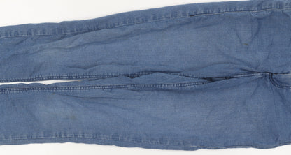 Topshop Women's Blue Skinny Jeans Size 8