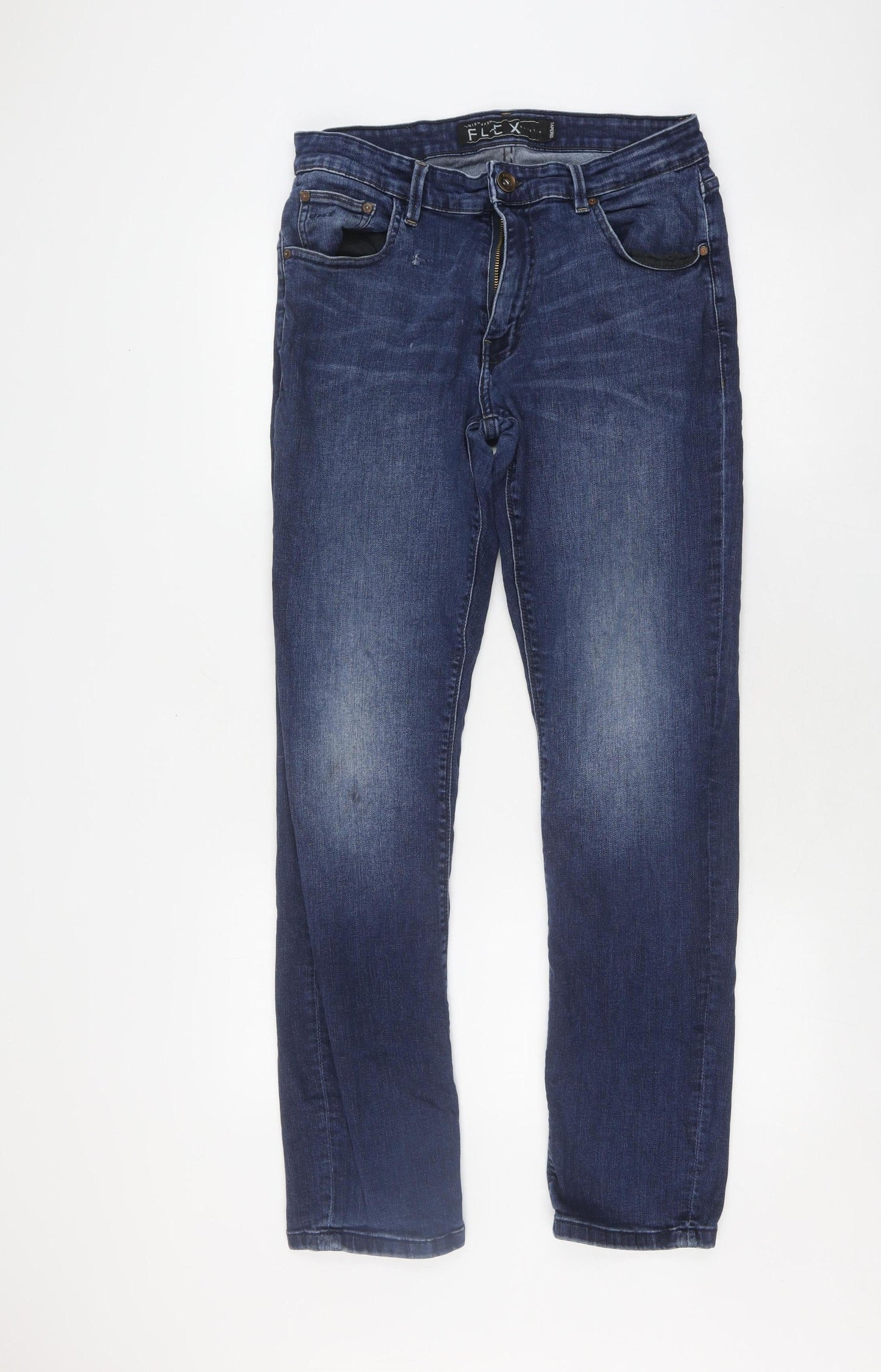 Mishmash Women's Blue Tapered Jeans Size 32