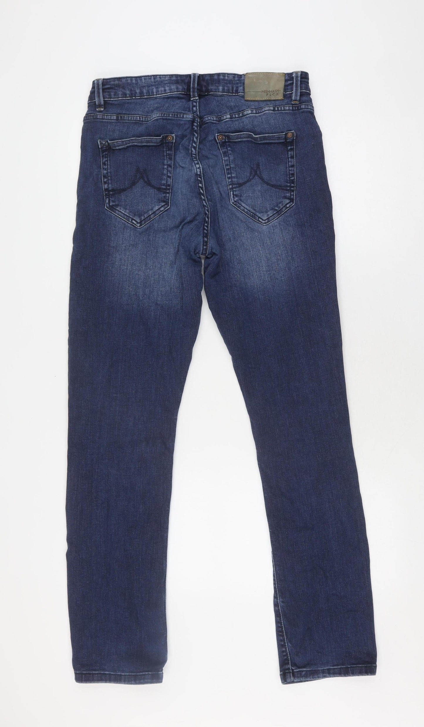 Mishmash Women's Blue Tapered Jeans Size 32