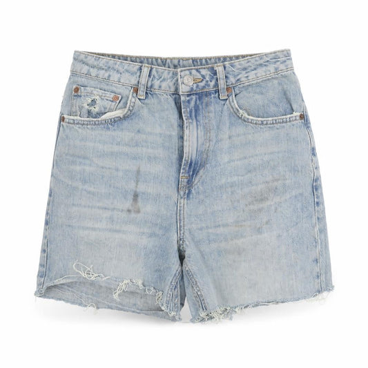 Womens UK Size 10 Topshop Relaxed Fit Cut-Off Shorts