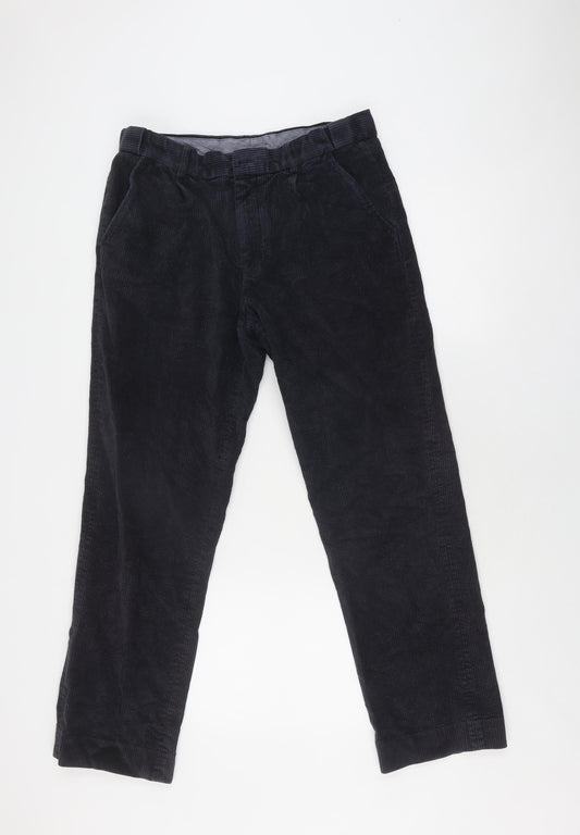 Maine Men’s Blue Corduroy Straight Jeans - Size M