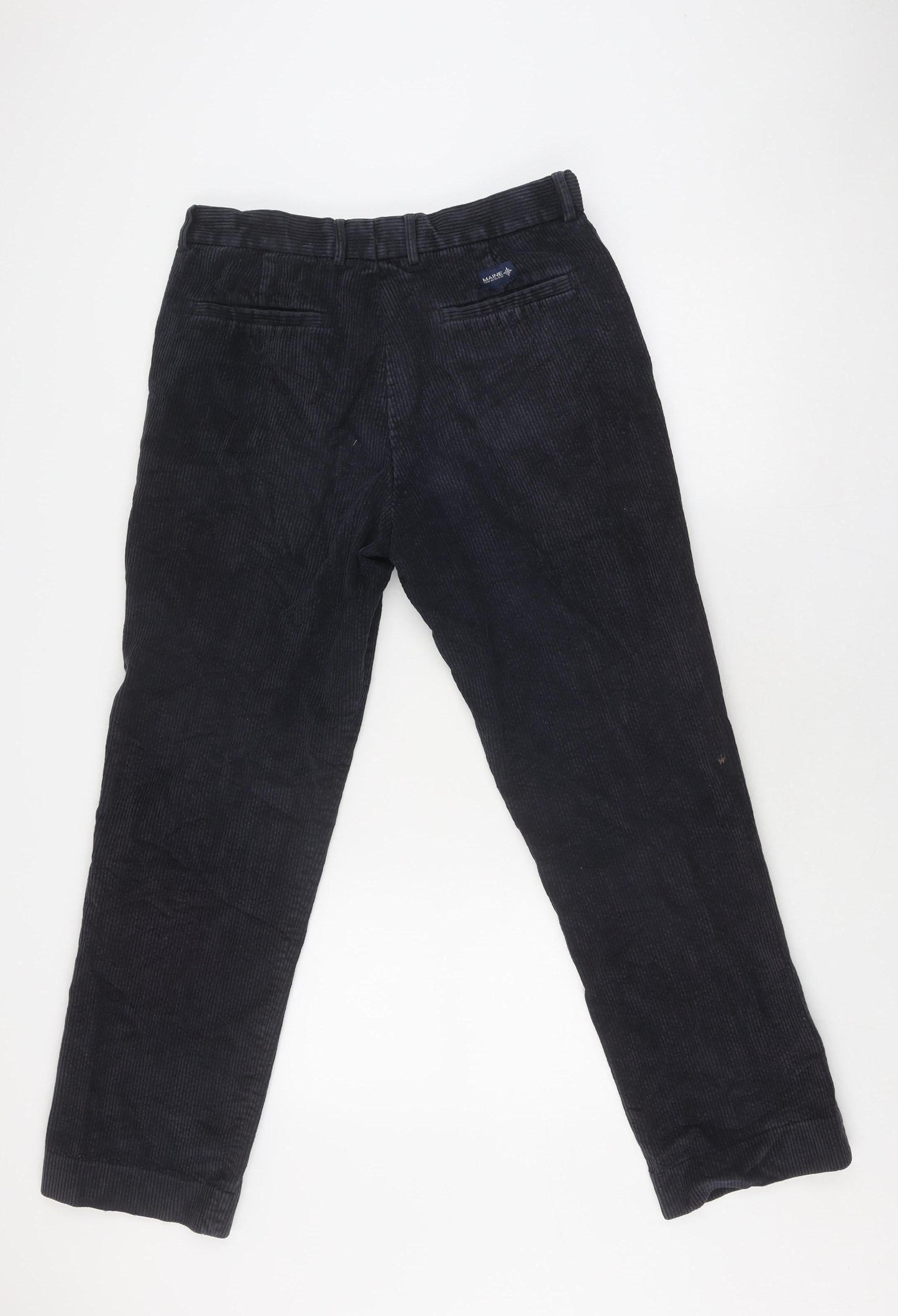 Maine Men’s Blue Corduroy Straight Jeans - Size M