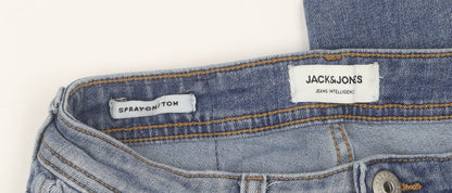 Jack & Jones Boys Blue Skinny Jeans 16 Plus