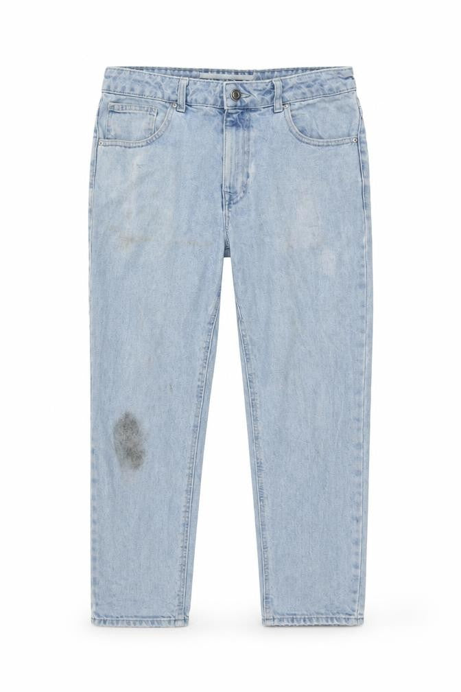 Womens UK Size L ASOS DESIGN Relaxed Fit Boyfriend Blue Jeans