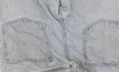 Womens UK Size L ASOS DESIGN Relaxed Fit Boyfriend Blue Jeans