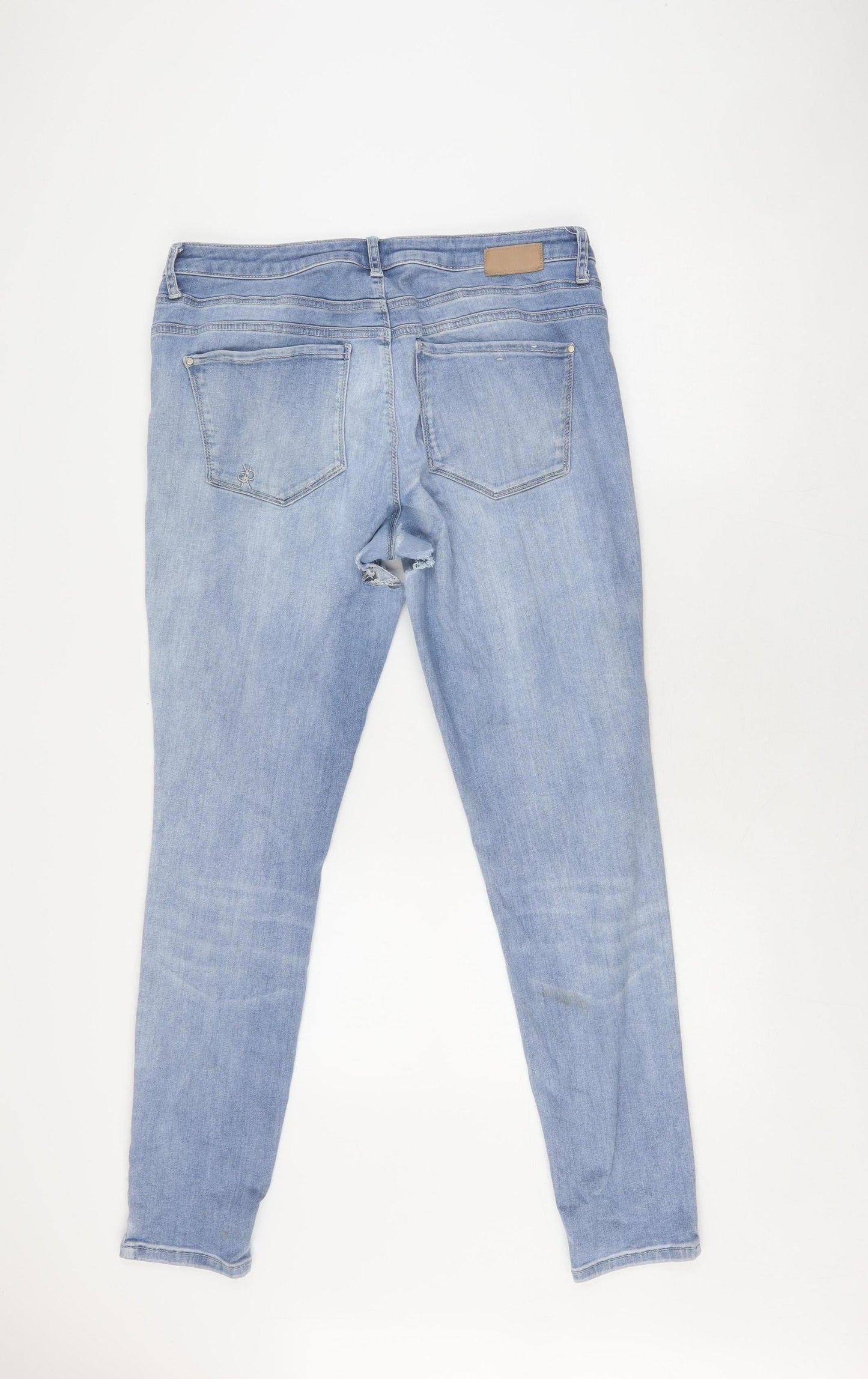 Unisex Adultss UK Size 18 Raffaello Rossi  Skinny Blue Jeans