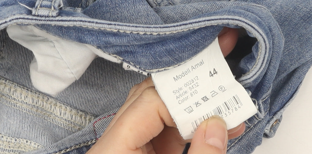 Unisex Adultss UK Size 18 Raffaello Rossi  Skinny Blue Jeans