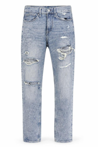 Womens UK Size 31 H&M Regular Fit Straight Blue Jeans