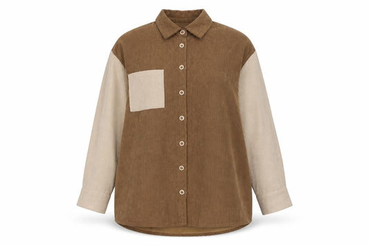 Womens UK Size 10 Misspap Brown  Button-Up