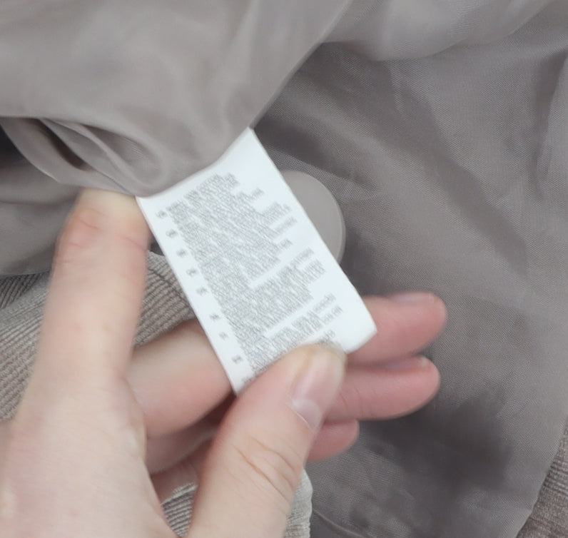 H&M Women’s Beige Corduroy Blazer, Size 6