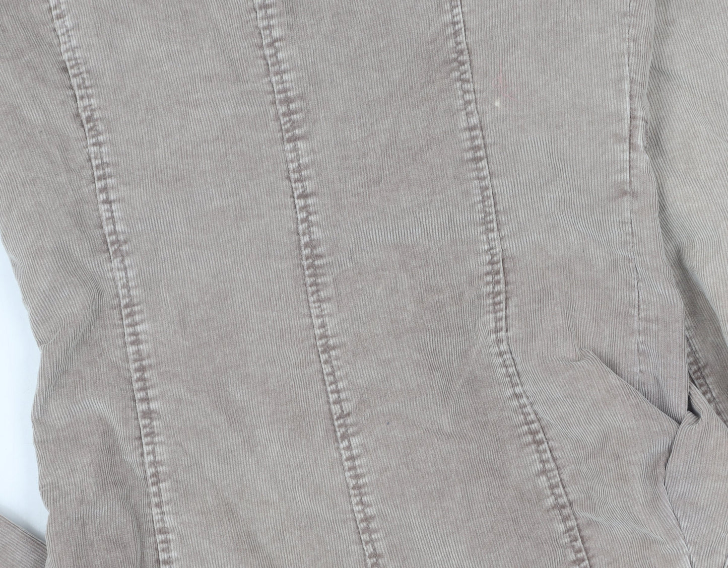 H&M Women’s Beige Corduroy Blazer, Size 6