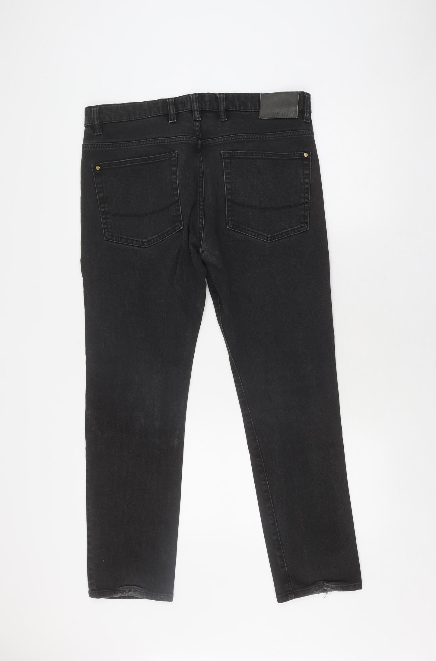 Ted Baker Women's Black Straight Jeans, Size M