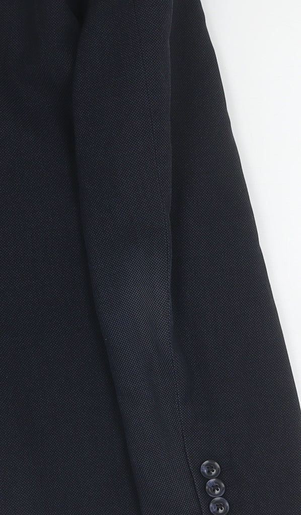 Mens UK Size 40 NEXT Regular Black Suit Jacket