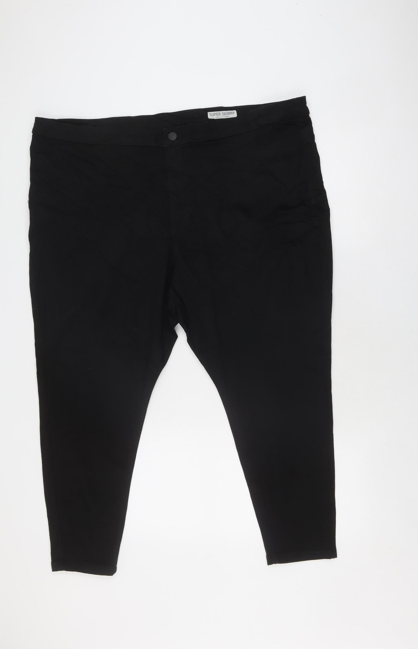 Womens UK Size 26 Marks and Spencer Extra-Slim Fit Skinny Black Jeans