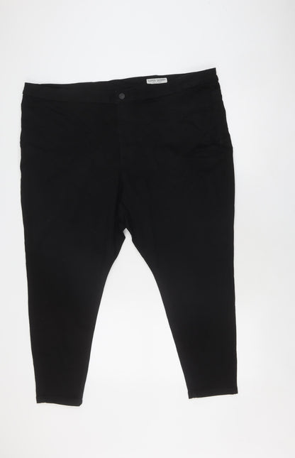 Womens UK Size 26 Marks and Spencer Extra-Slim Fit Skinny Black Jeans