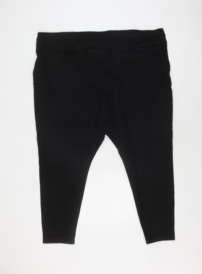 Womens UK Size 26 Marks and Spencer Extra-Slim Fit Skinny Black Jeans