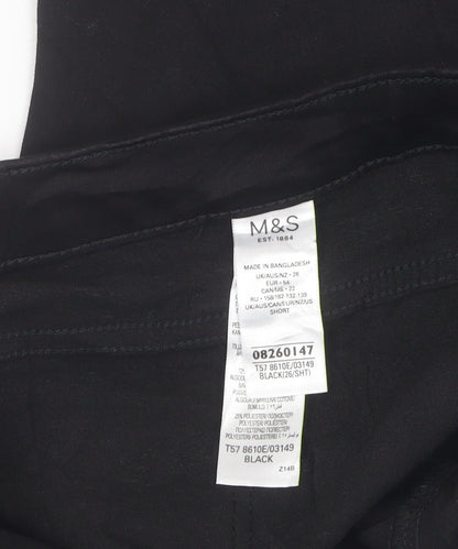 Womens UK Size 26 Marks and Spencer Extra-Slim Fit Skinny Black Jeans