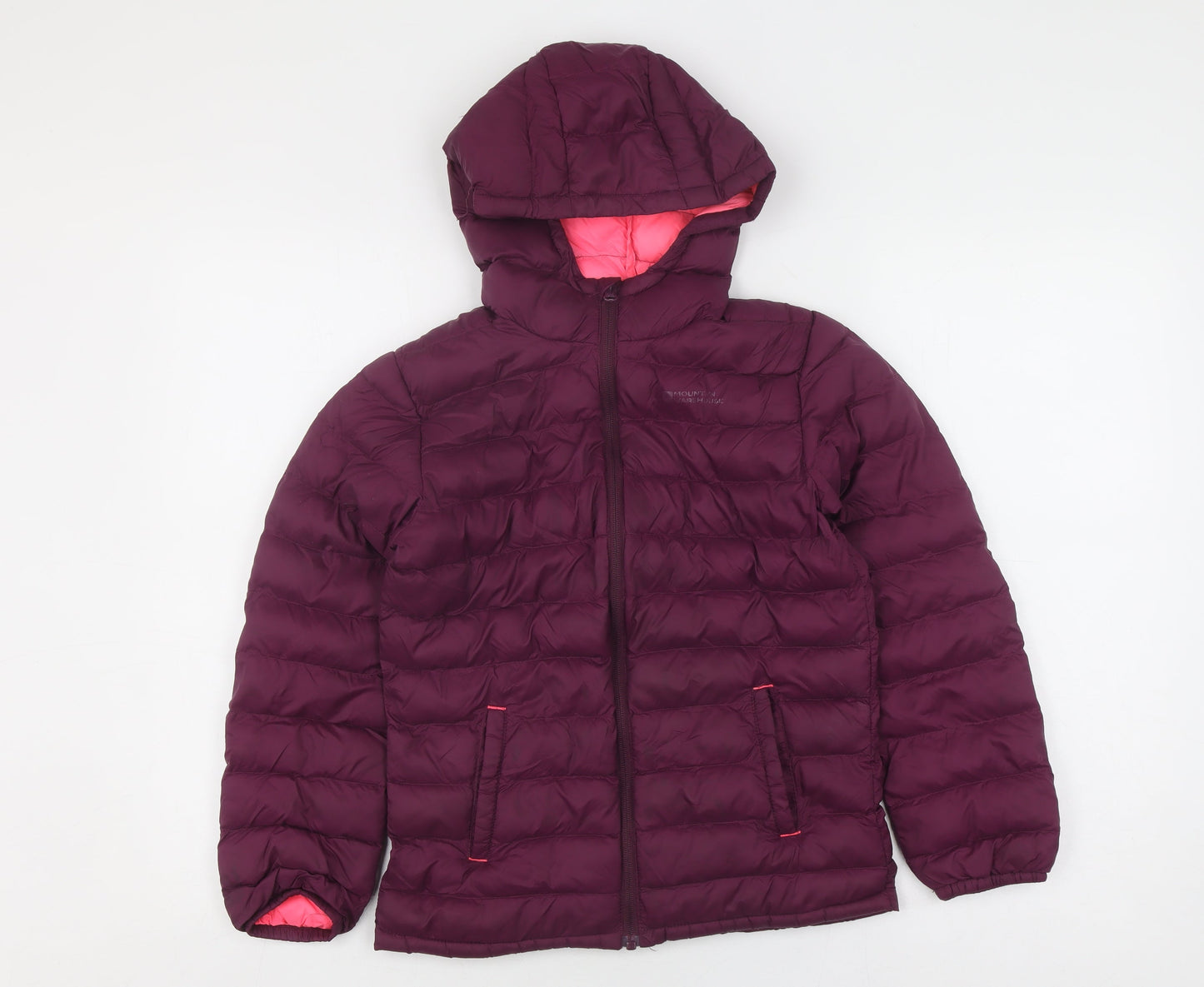 Mountain Warehouse Girls Purple Puffer Jacket 9-10 Years
