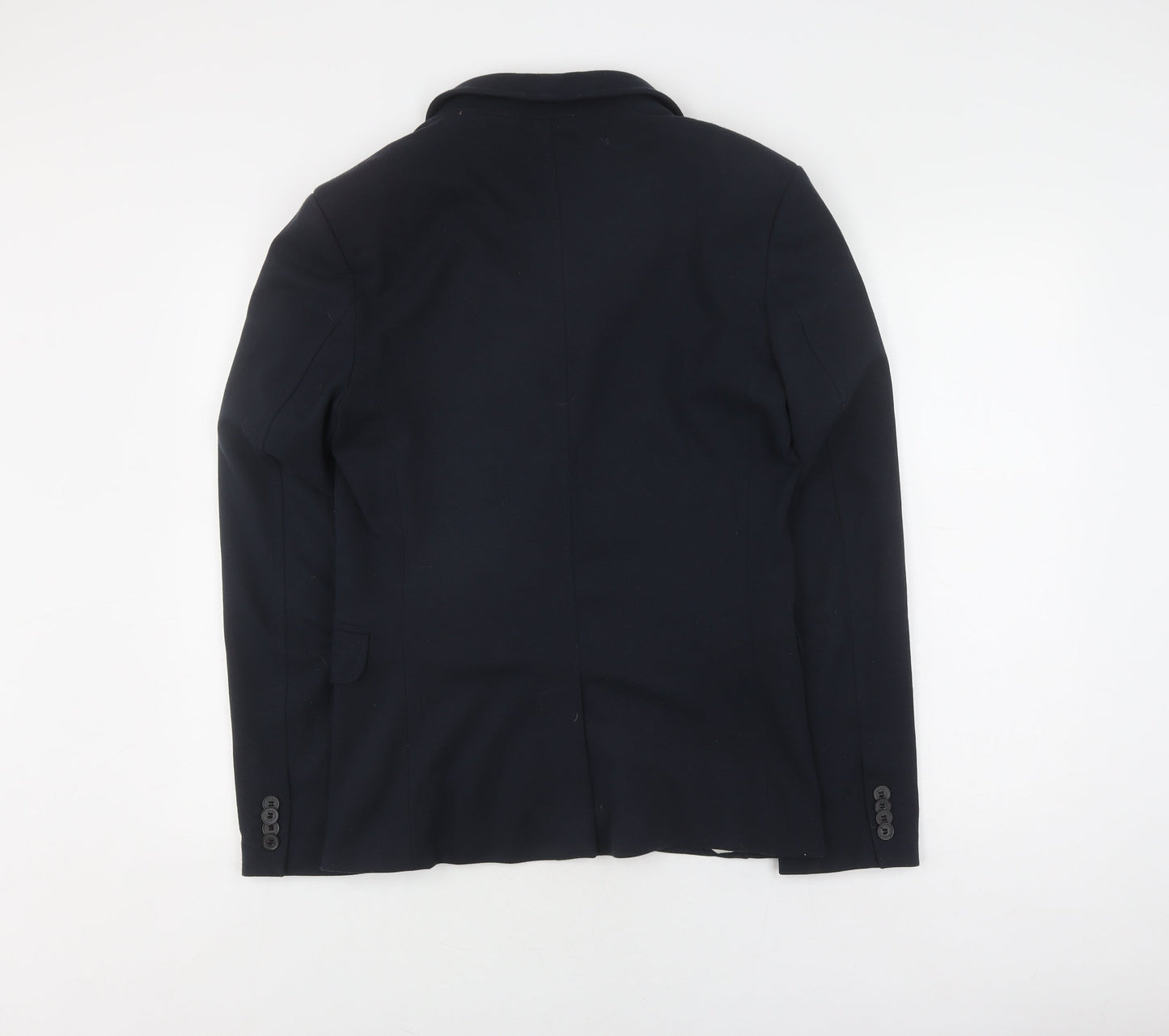 Mens UK Size M Zara Regular Blue Suit Jacket
