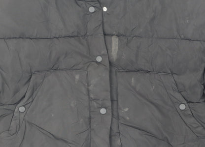 Pull & Bear Women's Black XS Puffer Jacket