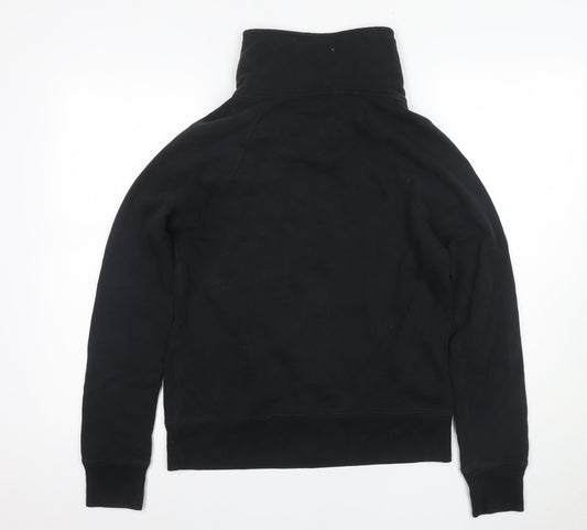 Abercrombie & Fitch Women's Black Pullover Sweatshirt M