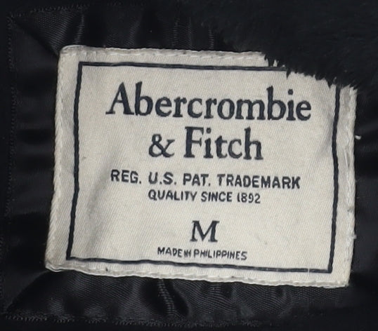Abercrombie & Fitch Women's Black Pullover Sweatshirt M