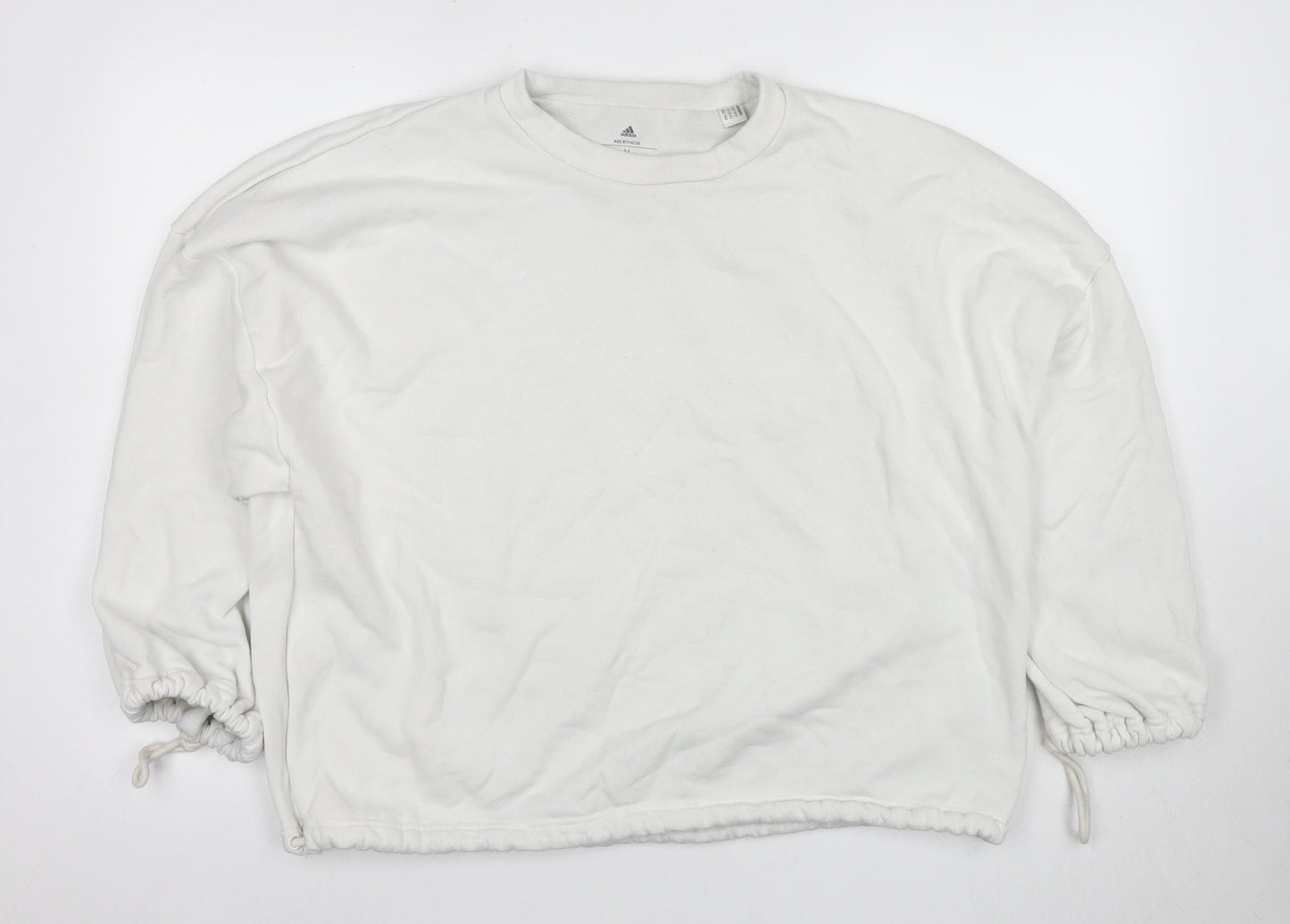 Adidas Women's Ivory Pullover Sweatshirt M