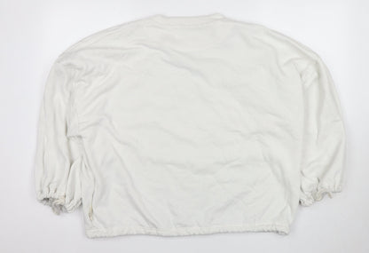 Adidas Women's Ivory Pullover Sweatshirt M