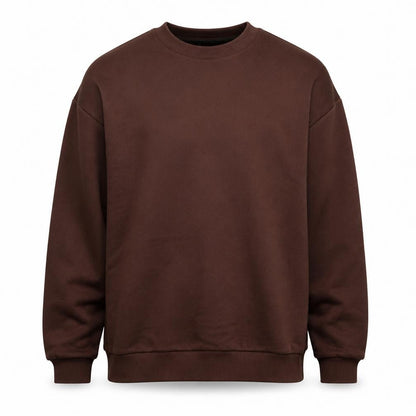 Mens UK Size S ASOS DESIGN Brown Pullover Sweatshirt