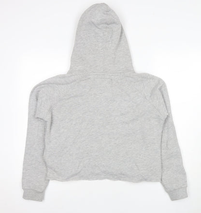 Superdry Women's Grey Pullover Hoodie, Size 14