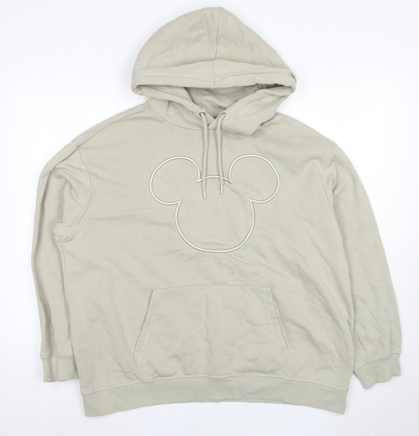H&M Disney Beige Hoodie for Women Size 12 Pullover